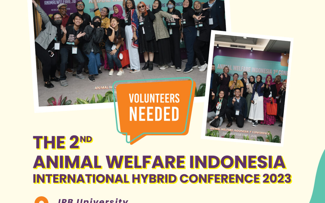 Open Volunteers Konferensi Animal Welfare Indonesia yang Ke-2