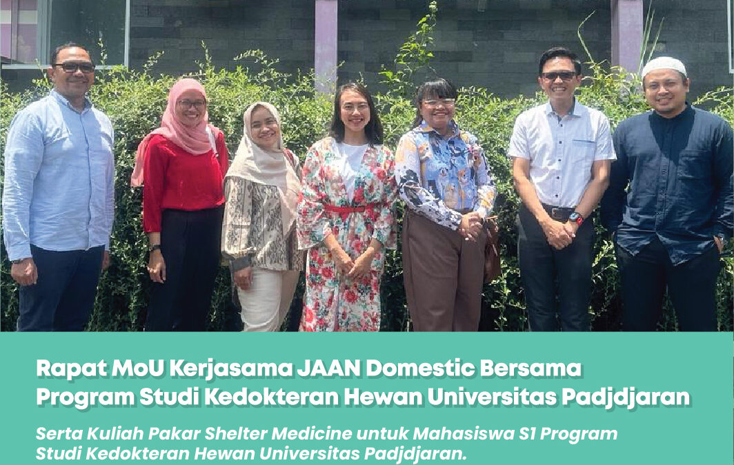 Rapat MOU Kerjasama JAAN Domestic Bersama Program Studi Kedokteran Hewan Universitas Padjajaran